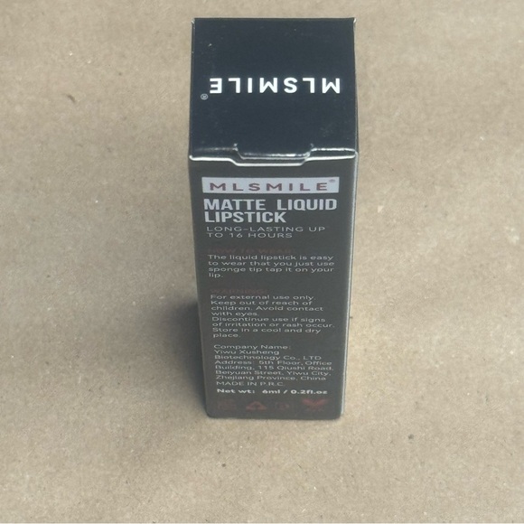 New in Package MLSmile Matte Lipstick Waterproof & Smudgeproof - Picture 3 of 4